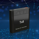 Bluetooth 5.0 wireless audio adapter for Bluetooth receiver and transmitter