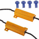 2 X LED Bulb Load Resistor Turn Signal Flash Controller