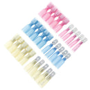 100PCS Electrical Heat Shrink Male & Female Spade Wire Connectors Terminals Set