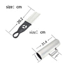 Stainless Steel Guiro with Scraper Percussion Instrument Musical TraininO`US