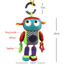 Baby Plush Mobile Musical Rattle Toys Android Robot Baby Hanging Toys for N D6O8