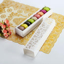 Macaron Paper Boxes Cookie Cake Box Wedding Party Openworkeful