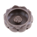 Ceramic Little Monk Statue Smoke Incense Burner Holder Buddhism Style