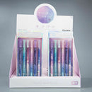 Night Starry Sky Print Speed Dry Set Gel Pen Cute Student Stationery Writing Pen
