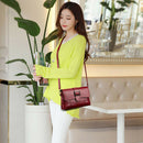 Designer Women Shoulder Bag Fashion Handbag And Purse Pu Leather Crossbody