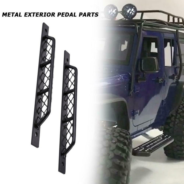 2pcs Metal Grid Side Steps Running Boards for RC4WD D90 RC Crawler Parts #gib