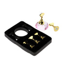 15pcs Nail Tip Holder Stand & Display Base for Practice DIY Nail Arts Modern