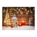 Christmas Backdrop Cloth Tree Snow Family Live Photo Studio Decor (Y-2202) A