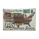 Chic Metal Tin Sign Plate Bar Pub Cafe Art Wall Door Decor Poster Plaque