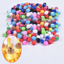 200 PCS Mixed Color Golden Onion Bulb Kindergarten DIY Mixed Colored Flash Ba BX