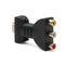 HDMI To 3 RGB RCA Video Audio Adapter AV Component Converter ABS Plug and  HXK