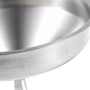 5" Mouth Dia Stainless Steel Kitchen Wine Water Filter Funnel A6N3