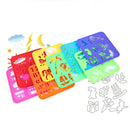 8x Hollow Out Painting Stencils Set for Notebook Diary Scrapbook Crafts