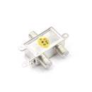 2 Way Coax Cable Splitter Coaxial Cable TV Antenna Satellite Signal Split BPO TO