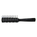 Fashion Men Hair Brush Ceramic Iron Round Comb Barber Dressing Salon Styling  JR