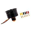 Replacement Black, 64mm Ducted Fan| QF2611-4500KV | Brushless Motor for EDF Jet