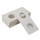 100PCS Cardboard Coin Holders  Mylar Coin Supplies 29/26.5mm