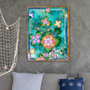 5D DIY Full Drill Diamond Painting Cross Stitch Embroidery Kit (Flower04)