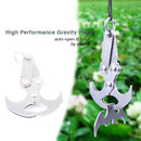 Folding Grappling Hook Multifunctional Outdoor Climbing Claws Carabiner Trav Hn