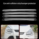 4X/set Car Rubber Door Protector Anti-collision Edge Guard Rub Strips Bumper