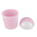 Design of lace garbage pink garbage can B9M5