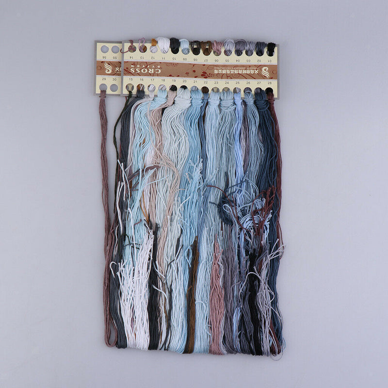 1 Set Cross Stitch Material Package with Wolf Pattern