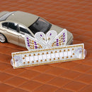 DIY Swan Special Shaped Diamond Painting Luminous Temporary Parking Plate