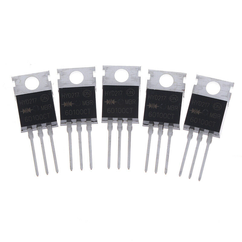 5Pcs V60100C MBR60100CT TO220 To-220 Schottky Diode 60A 100V OriginalB Hn