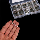 72Pcs/Box 6x30mm 0.5A-30A Glass Tube Fuses Assorted Kit with Fuse Holder â„–[