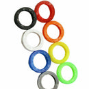 New Silicone Key Cap Covers Hollow Topper Keyring With Bly Braille Mutli-co X2E5