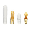 200x Car Motorcycle Waterproof Electrical 4mm Wire Connector for Truck Bike