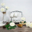 Roses Artificial Flowers-25 Pcs Big PE Foam Rose Artificial Flower Head for