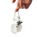 8 Keys Keyboard Instrument Portable Thumb Piano Transparent Acrylic Beginners