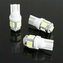 5050 T10 W5W CAR LED SIDE LIGHT BULBS XENON HID WHITE 5SMD CANBUS ERROR FREE 12V