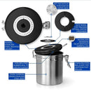 Coffee Flour Sugar Stainless Steel Container Dili Kitchen Storage Canister