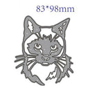Animal Cat Metal Cutting Dies Stencils DIY Scrapbooking Album Paper Card Craft