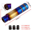 Modified Aluminum Burnt Blue Universal Gear Shift Knob Shifter Lever Head 13CM