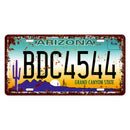 Car License Retro Metal Tin Sign Plaque Picture Bar Pub Man Cave