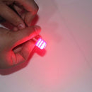2x T20 3157 Strobe Flash LED Bulbs for Car Brake Turn Signal Light (Red) A