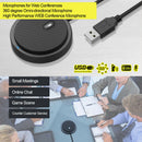 USB Omnidirectional Conference Microphone Speakerphone Mic Plug & Play