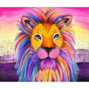 5D DIY Full Drill Diamond Painting Cross Stitch Embroidery Mosaic (Lion)