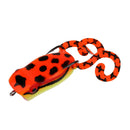 5 Pieces Frog Lures Realistic Lures Reflective Lure Fishing Tackle Rubber 5.5cm