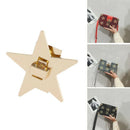 Women Star DIY Metal Clasp Turn Twist Lock For Shoulder Bag Handbag Purse