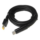 USB Charging Cable for Lenovo Laptop to Type-C 1.5m Black