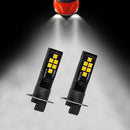 2Pcs Universal H3 LED Car FogLight lamps Daytime Running Light Car Accessories