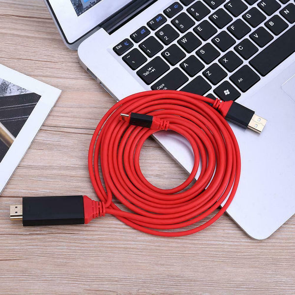 USB3.1 Type-C to HD Multi-media Interface Adapter Cable with USB PowerCable #gib