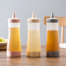 5X(Squeeze Bottle Kitchen Accessories Gravy Boat Plastic Sauce Vinegar Oil R1U7)