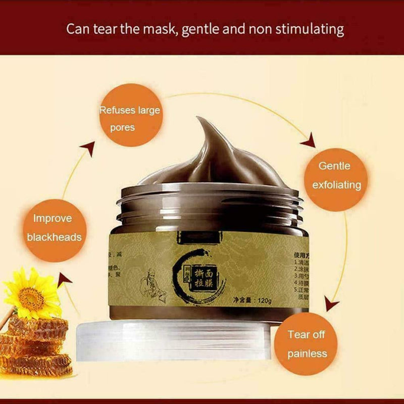 Herbal Beauty Peel-off Ma-sk Shrinks Pores L5Y8