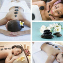 12 Pieces Stone Natural Basalt Facial Beauty Massage Stone Salon Spa Stones