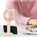 Small Portable Handheld Fan,1200MAH USB Battery Operated Mini Personal Fan